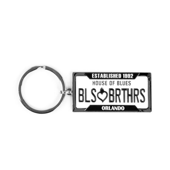 Blues Brothers License Plate Keychain