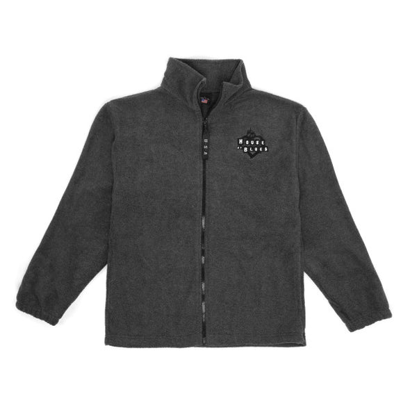 Grey Zip Fleece